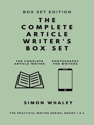 cover image of The Complete Article Writer's Box Set